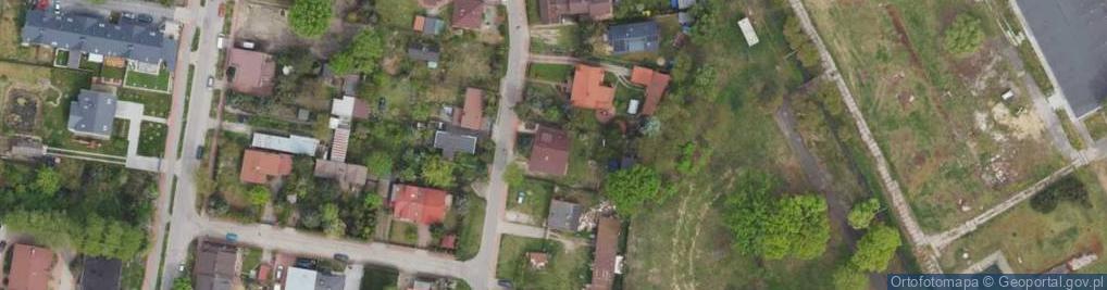 Zdjęcie satelitarne Ziemiańska ul.