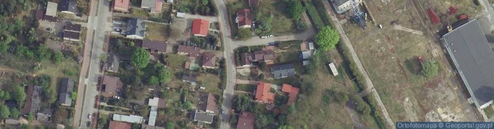 Zdjęcie satelitarne Ziemiańska ul.
