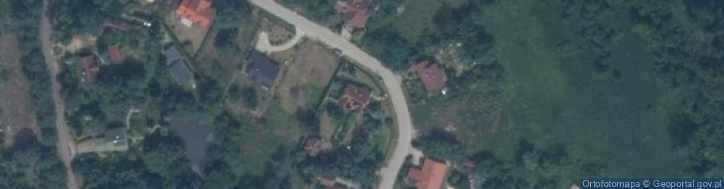 Zdjęcie satelitarne Zielona Dolina ul.