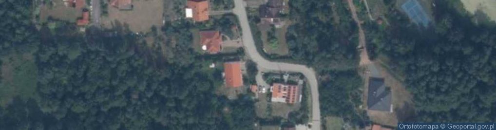 Zdjęcie satelitarne Zielona Dolina ul.