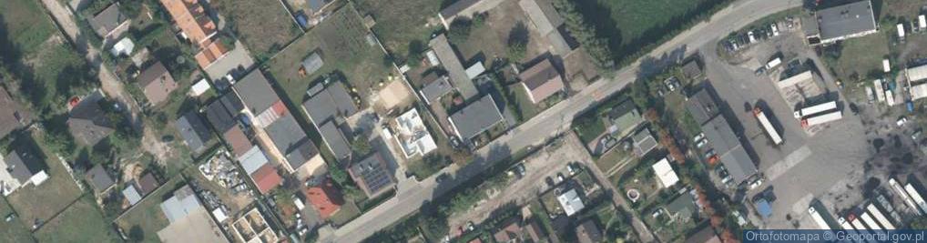 Zdjęcie satelitarne Zielińska ul.