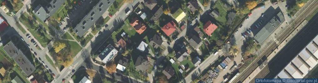 Zdjęcie satelitarne Zielona ul.