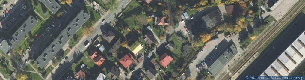 Zdjęcie satelitarne Zielona ul.