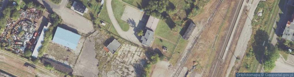 Zdjęcie satelitarne Zielona ul.
