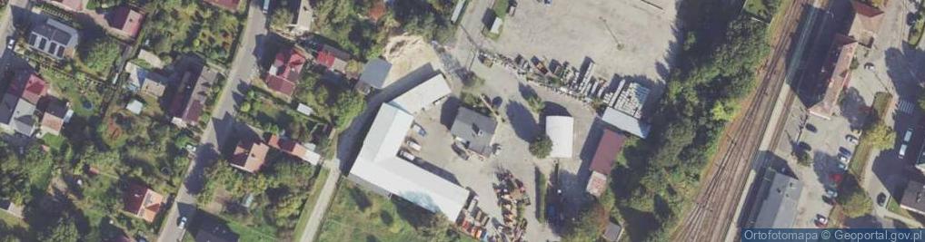 Zdjęcie satelitarne Zielona ul.