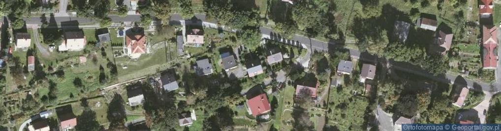 Zdjęcie satelitarne Zielona ul.