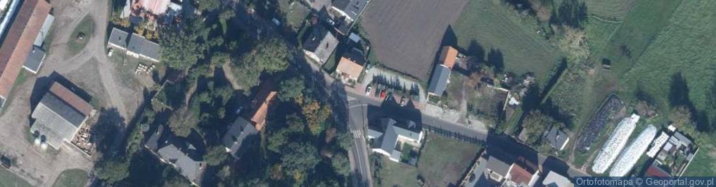 Zdjęcie satelitarne Zielona ul.