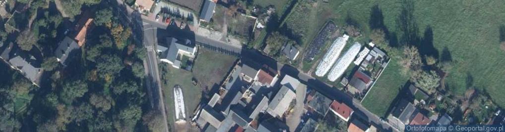 Zdjęcie satelitarne Zielona ul.