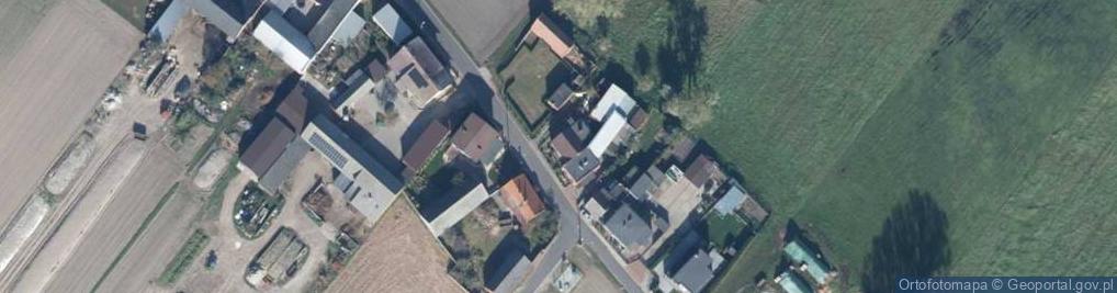 Zdjęcie satelitarne Zielona ul.