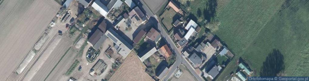 Zdjęcie satelitarne Zielona ul.