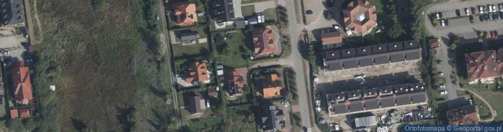 Zdjęcie satelitarne Zielona ul.