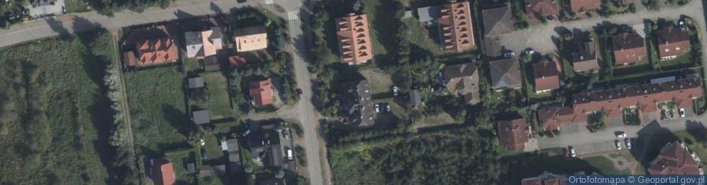 Zdjęcie satelitarne Zielona ul.