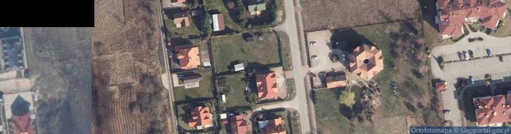 Zdjęcie satelitarne Zielona ul.