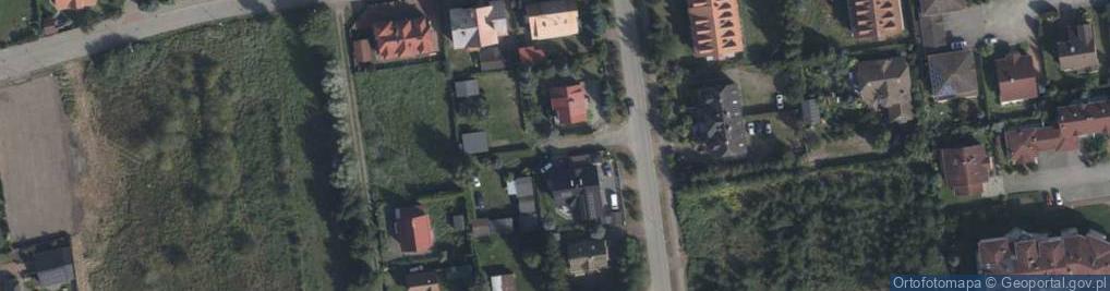 Zdjęcie satelitarne Zielona ul.