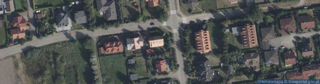 Zdjęcie satelitarne Zielona ul.
