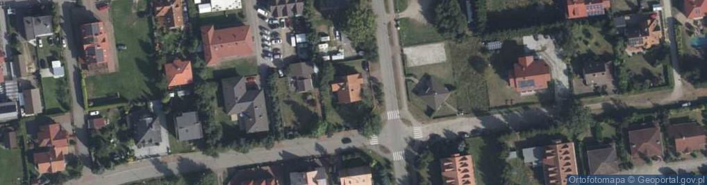 Zdjęcie satelitarne Zielona ul.
