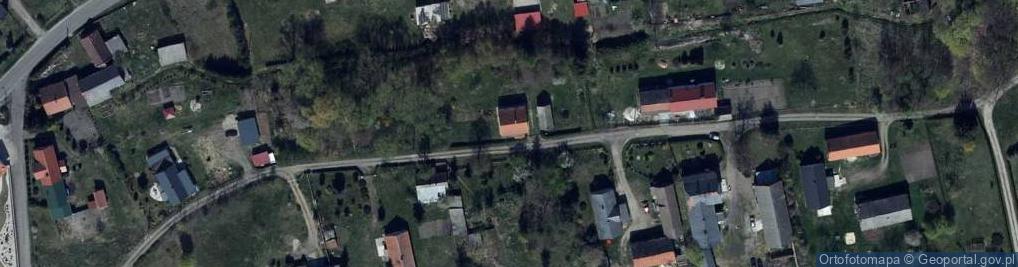 Zdjęcie satelitarne Zielona ul.