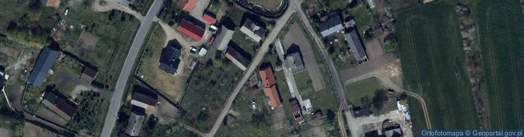 Zdjęcie satelitarne Zielona ul.