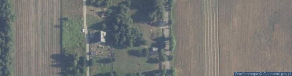Zdjęcie satelitarne Zielona Droga ul.