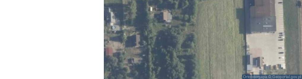 Zdjęcie satelitarne Zielona Droga ul.