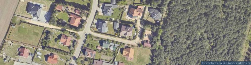 Zdjęcie satelitarne Zielona ul.