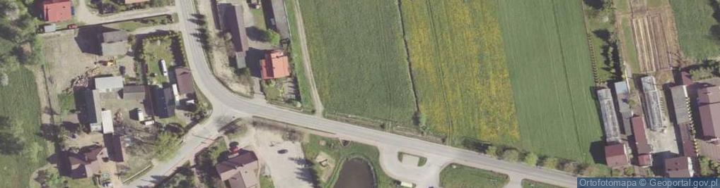 Zdjęcie satelitarne Zielona ul.
