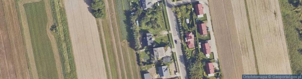 Zdjęcie satelitarne Zielona ul.