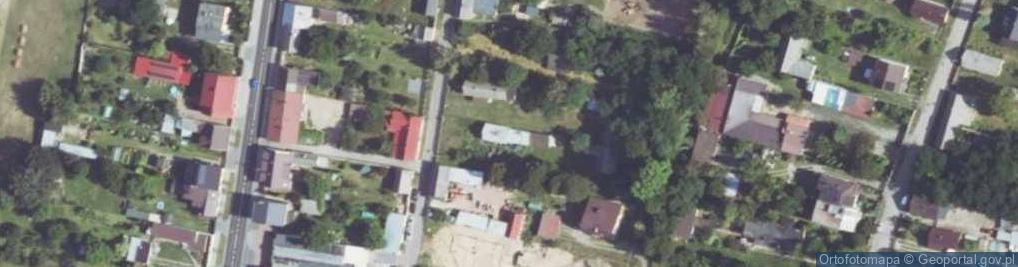 Zdjęcie satelitarne Zielona ul.