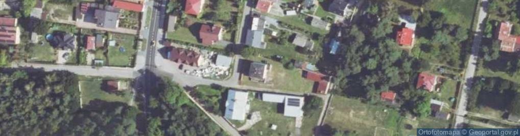 Zdjęcie satelitarne Zielona ul.