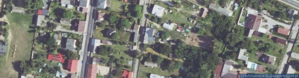 Zdjęcie satelitarne Zielona ul.
