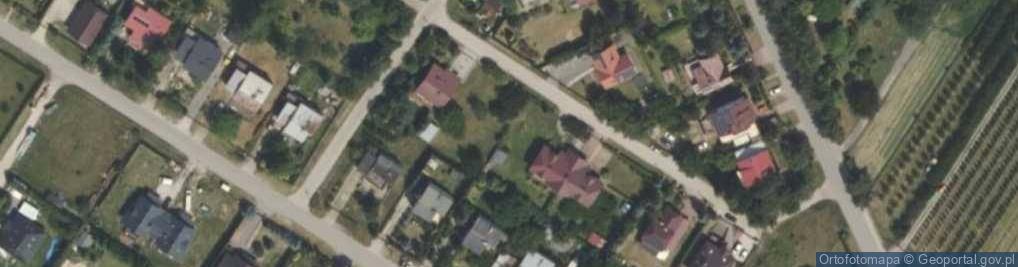 Zdjęcie satelitarne Ziołowa ul.