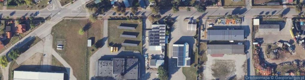 Zdjęcie satelitarne Zielona ul.