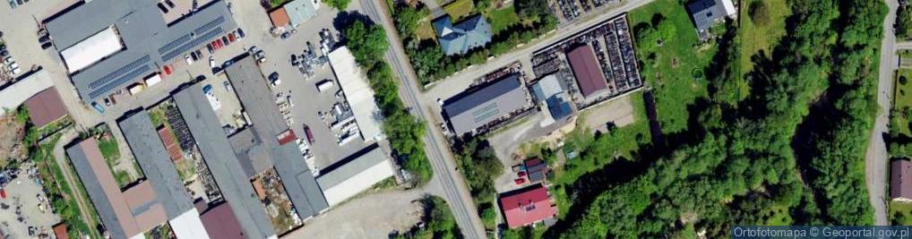 Zdjęcie satelitarne Zielona ul.