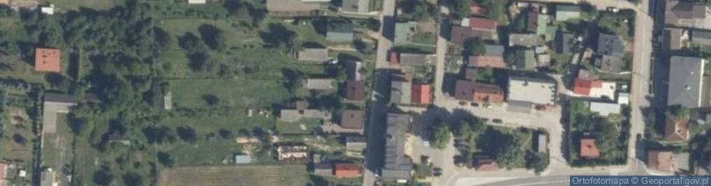 Zdjęcie satelitarne Zielona ul.