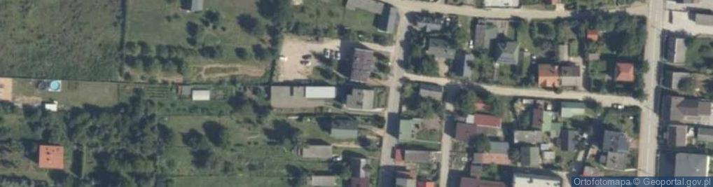 Zdjęcie satelitarne Zielona ul.