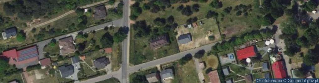 Zdjęcie satelitarne Zielona ul.