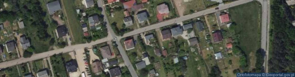 Zdjęcie satelitarne Zielona ul.