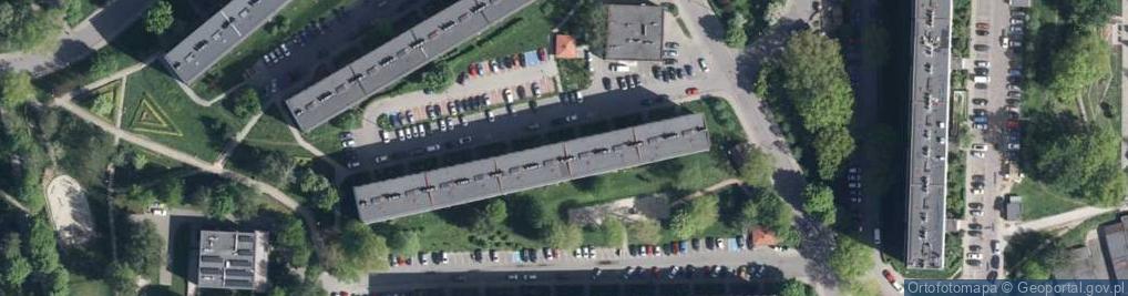 Zdjęcie satelitarne Zielona ul.