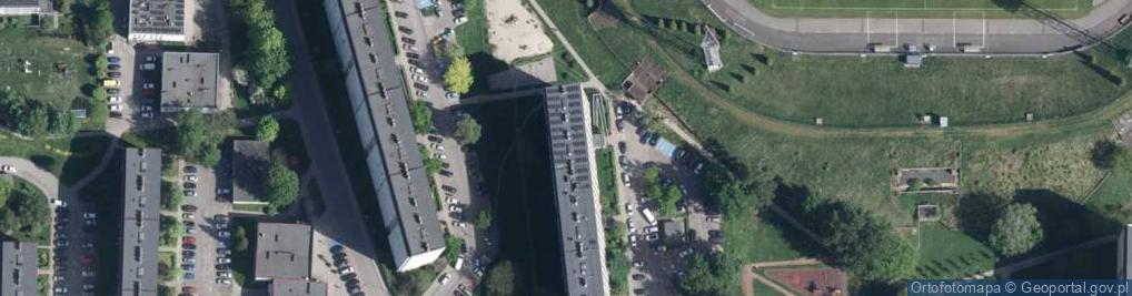 Zdjęcie satelitarne Zielona ul.