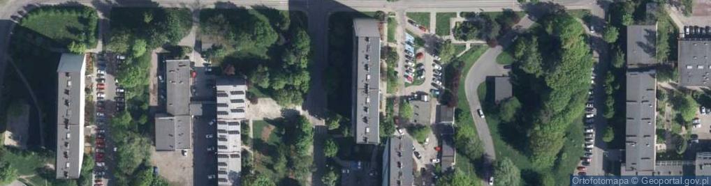 Zdjęcie satelitarne Zielona ul.