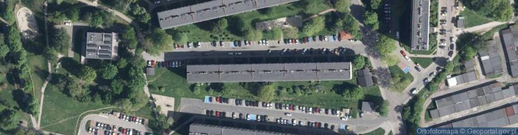 Zdjęcie satelitarne Zielona ul.
