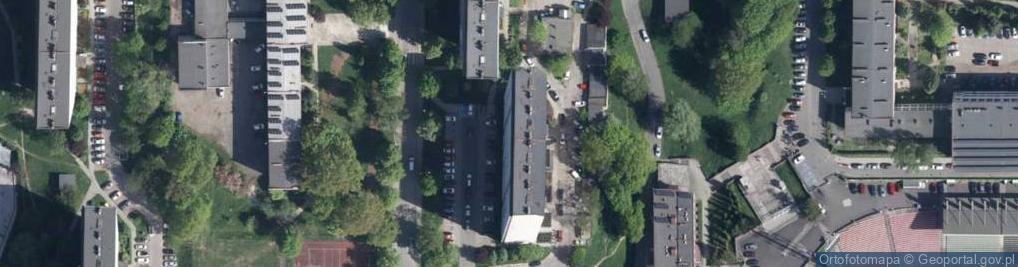 Zdjęcie satelitarne Zielona ul.