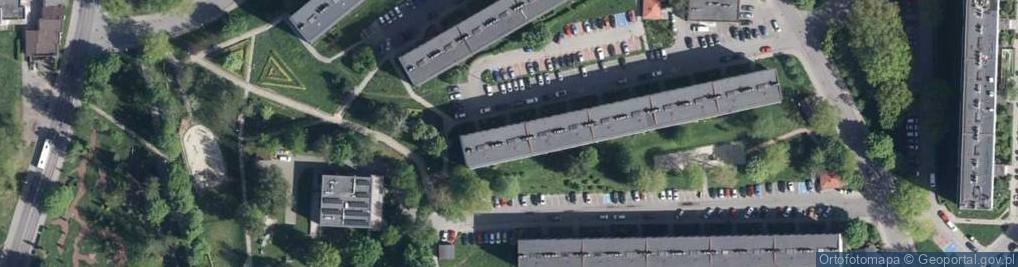 Zdjęcie satelitarne Zielona ul.