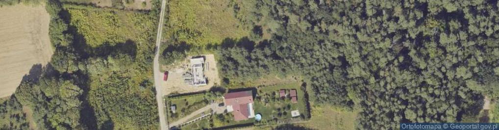 Zdjęcie satelitarne Zielona Dolina ul.