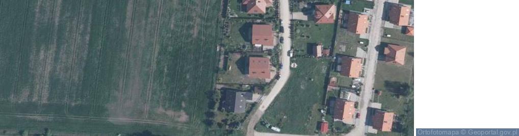 Zdjęcie satelitarne Zielonego Dębu ul.