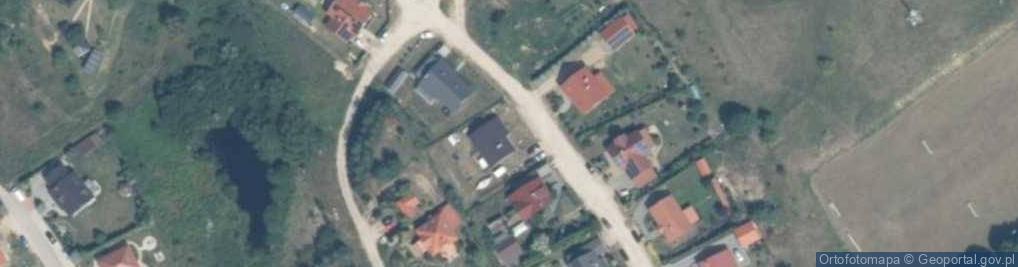 Zdjęcie satelitarne Zielona ul.