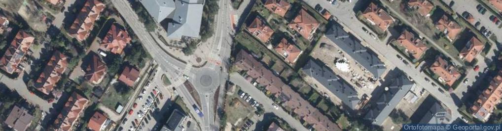Zdjęcie satelitarne Zielone Ogrody ul.