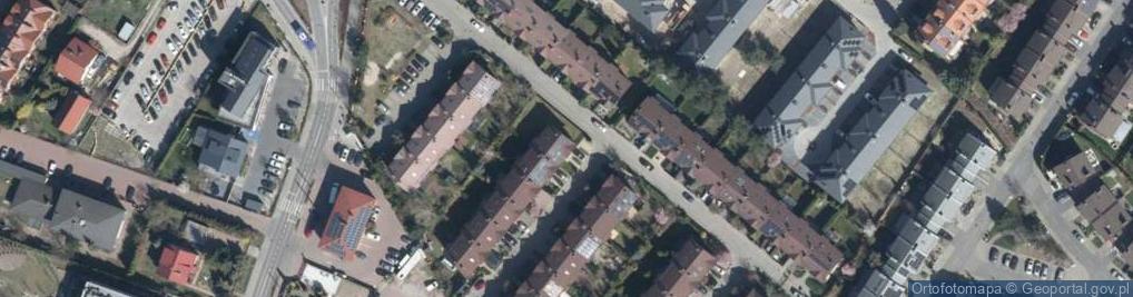 Zdjęcie satelitarne Zielone Ogrody ul.