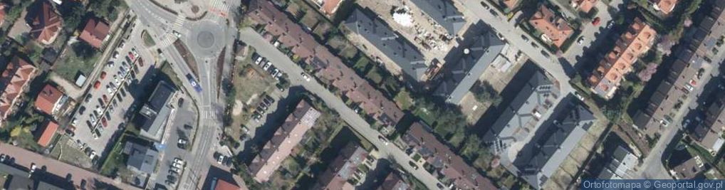 Zdjęcie satelitarne Zielone Ogrody ul.