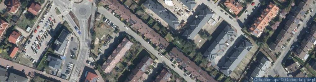 Zdjęcie satelitarne Zielone Ogrody ul.